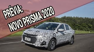 Chevrolet faz prévia do novo Prisma 2020 [upl. by Rossuck282]