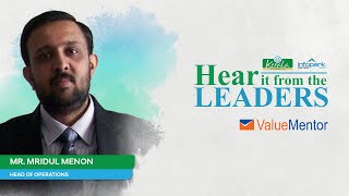 Hear it from the leaders  Mr Mridul Menon  Head of Operations Value Mentor Infopark Koratty [upl. by Aloin53]