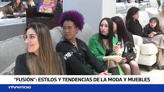 Éxito en el evento quotFusiónquot que unió las tendencias de moda y muebles en Punta Arenas [upl. by Ynagoham]