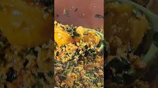 Egusi ijebu on point content viral youtube subscribe foodie [upl. by Eilyak]