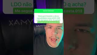 PESSOAL FALANDO MAL DE AAVE LINK E LIDO ethereum criptomoedas bitcoin [upl. by Mauretta]