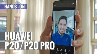 Huawei P20 and P20 Pro handson review [upl. by Shifrah]