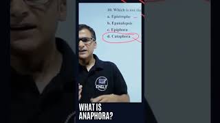 What is Anaphora  TGT  PGT  NET ENGLISH [upl. by Adnah290]