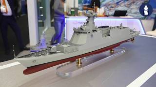 Hanwha Ocean FFX Batch II Frigate at IODS 2024 in Australia [upl. by Ynaffit]