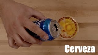 Receta de bebida de mango y cerveza [upl. by Patrizius]