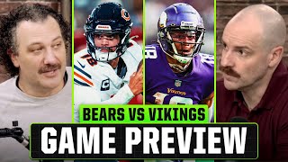 Can Caleb Williams Solve Brian Flores Defense  Vikings vs Bears Preview [upl. by Irodim676]