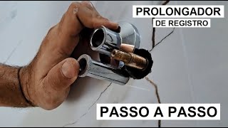 COMO INSTALAR PROLONGADOR DE REGISTRO [upl. by Linnea]