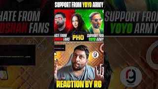 HATE FOR YO YO HONEY SINGH EXTENDS TO PHO IN MTV HUSTLE 4  BADSHAH PAID FAN PAGES  REACTION BY RG [upl. by Clementine]