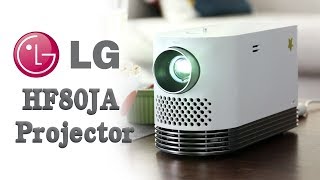 LG HF80JA Projector  Review 1st [upl. by Naawaj]