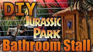 DIY Jurassic Park Bathroom Stall [upl. by Inafets605]