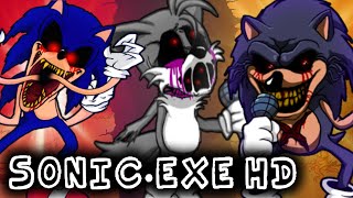 Vs SonicEXE HD 20 Full Week  Cutscenes  Friday Night Funkin [upl. by Aitel]