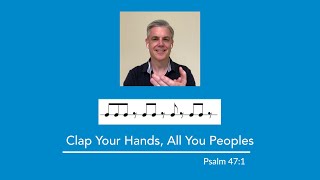 Clapping Music by Steve Reich adapted by the Christ Church Choir [upl. by Aketahs]