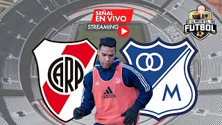 River Plate 1 vs Millonarios 1  DEBUTÓ FALCAO CON EL EMBAJADOR [upl. by Franciska]