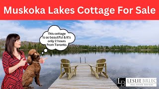 Beautiful Muskoka Lakes Cottage for sale close to Kee to Bala hwy 11  Only 2 hours from Toronto [upl. by Shelley386]