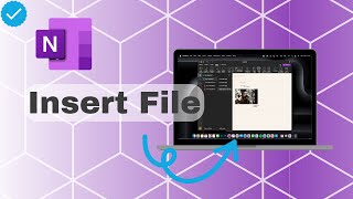 How To Insert File On OneNote [upl. by Nref]