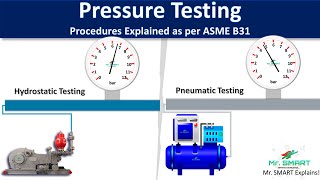 Pressure Testing Explained Hydrostatic vs Pneumatic Testing  Mr Smart Engineering [upl. by Ohnuj]