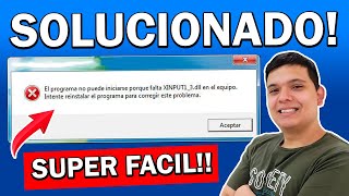 🔵 SOLUCION Error XINPUT13dll  Windows 7 8 81 y 10  PROBLEMA RESUELTO ✅  2021 [upl. by Kciv333]