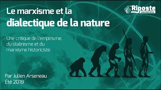 Le marxisme et la dialectique de la nature [upl. by Enisamoht688]