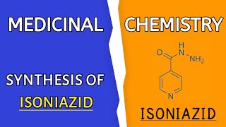 Isoniazid Synthesis  INH   BPharm   Medicinal Chemistry [upl. by Jet]