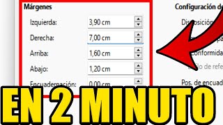 como PONER MARGENES en LIBREOFFICE WRITER ✅ACTUALIZADO✅ [upl. by Ameehs]