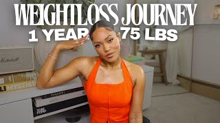 HOW I LOST 75 LBS IN 1 YEAR  WEIGHT LOSS PCOS WEGOVY BODY DYSMORPHIA REGRETS HITTING A PLATEAU [upl. by Eltsirhc]