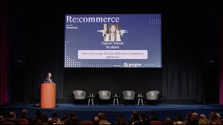 Yagmur Simsek  How To Leverage SEO for Different eCommerce Platforms  Recommerce 2023 [upl. by Nothsa165]