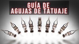 Guía de agujas de tatuar  Cómo elegir la aguja adecuada para sombrear y trazar líneas [upl. by Neelyar]