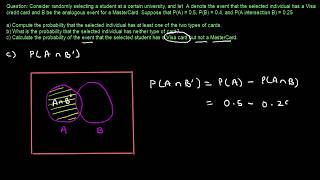 Axioms and Properties of Probability Solved Example 1 [upl. by Quill]