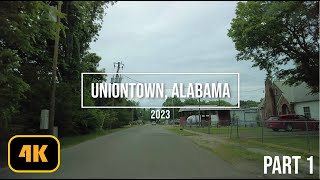 Driving around Uniontown AL  Part 1  Retrippin in 4K  2023 [upl. by Susette44]