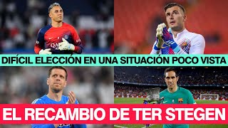 TER STEGEN LESIONADO TODA LA TEMPORADA Y AHORA SURGE LA POSIBILIDAD DE SI FICHAR PORTERO O NO [upl. by Firmin]