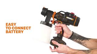 Worx 20V Brushless Paint Sprayer [upl. by Rebecca]