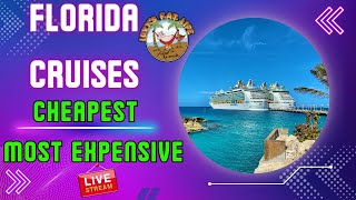 Florida Cruises  Cheapest To Most Expensive  Lets Discuss Cruise Prices [upl. by Anoik]