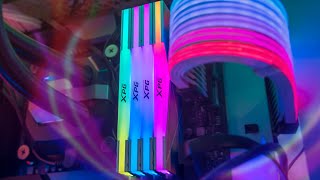 Clean RGB RAM  Adata XPG D50 SPECTRIX 4x8GB 3600Mhz [upl. by Air]