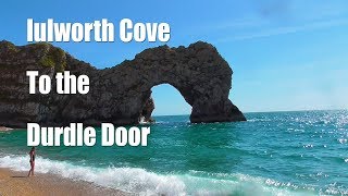 Kayaking Lulworth Cove to the Durdle Door Epic paddle Dorset [upl. by Crescantia]