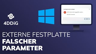 „Externe Festplatte falscher Parameter“ in Windows 1011 So beheben Sie den Fehler [upl. by Gile]