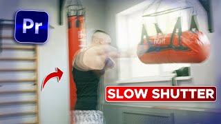 How to Create Slow Shutter Speed Effect in Premiere Pro [upl. by Januarius]