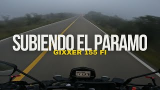 ¿Una moto sin fuerza SUBIENDO EL PARAMO  GIXXER 155 FI [upl. by Ayrb265]