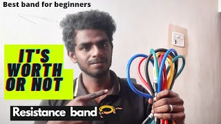 Resistance band is its worth resistance band review tamilcheap and best for beginners workout [upl. by Larrisa]