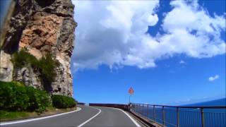 Amalfi Coast To Positano Motorcycle Ride [upl. by Eiramlatsyrk]