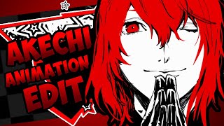 Akechi Animation Edit Loop  Shes My Collar [upl. by Bogey]