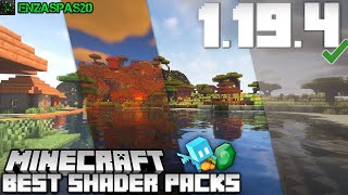 TOP 5 Mejores Shaders Realistas Para MINECRAFT 1194 [upl. by Vedetta589]