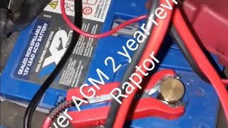 X2 Power AGM battery 2 year review Ford Raptor [upl. by Harp]