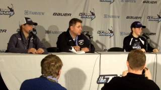 Red Wing Wingers Press Conference after 2013 State Hockey Semifinals [upl. by Ojybbob163]