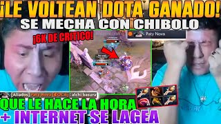 DOTA GANADO Y LA VOLTIS MACARIUS EN SU PEOR DIA INTERNET SE LAGEA Y CHIBOLO LE HACE LA HORA DOTA 2 [upl. by Xenos]