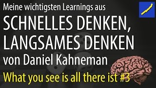 Daniel Kahneman  Schnelles Denken langsames Denken 03 WYSIATI [upl. by Kasevich]