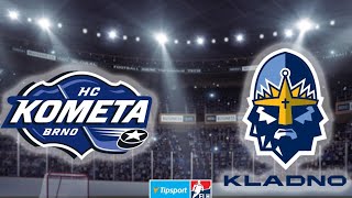 HC Kometa Brno vs HC Rytíři Kladno [upl. by Nagrom696]