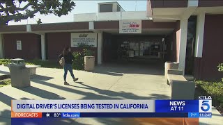 Digital drivers licenses are being tested in California [upl. by Ettelocin]