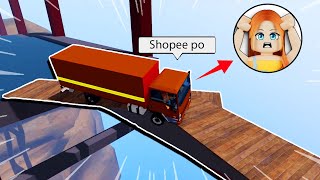 BUWIS BUHAY NA SHOPEE DELIVERY  ROBLOX Dangerous Truck Driving [upl. by Kumagai807]