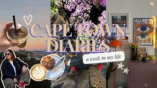 Cape Town Diaries  wfcafe reading in the park haircare leopard print jeans what were watching [upl. by Gies]