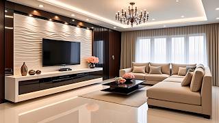 300 Latest Modern Living Room Design Ideas 2024  TV Wall Units amp Latest Home Interior Trends Ep2 [upl. by Nole]